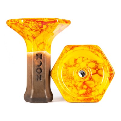 Чаша Moon Phunnel Grand Marble Orange Red