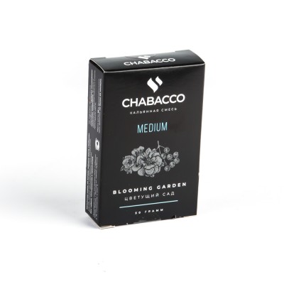 МК Кальянная смесь Chabacco Medium Blooming Garden (Цветущий сад) 50 г