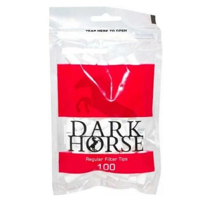 Фильтры для самокруток DarkHorse Regular 100 шт