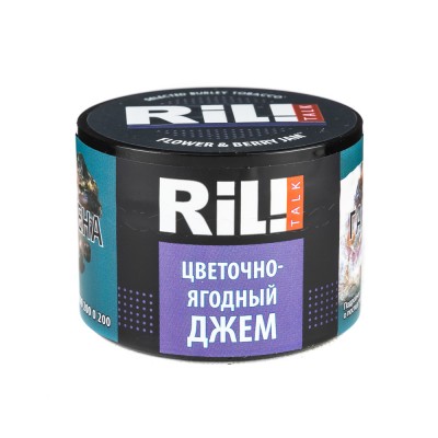 Табак Ril Talk Flower Berry Jam (Цветочный Ягодный Джем) 40 г