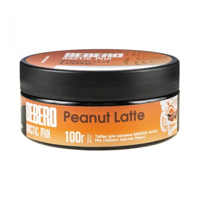 Табак Sebero Arctic Mix Peanut Latte (Кофе  Ваниль Арахис Карамель Арктик) 100 г