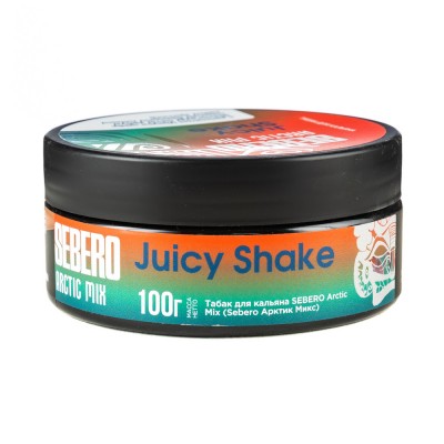 Табак Sebero Arctic Mix Juicy Shake (Виноград Мята Арбуз Малина Базилик Лимон Лайм Арктик) 100 г