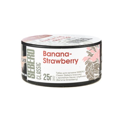 Табак Sebero Banana Strawberry (Банан Клубника) 25 г