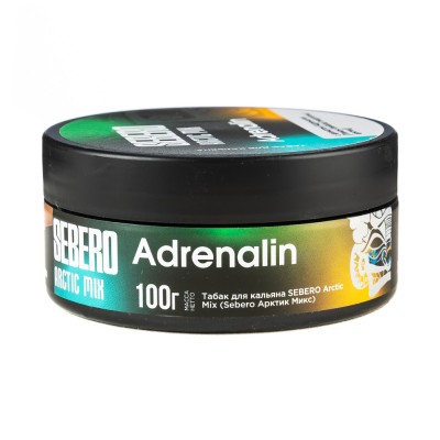 Табак Sebero Arctic Mix Adrenalin (Лимон Фейхоа Энергетик Арктик) 100 г