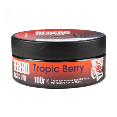 Табак Sebero Arctic Mix Tropic Berry (Клубника Личи Ревень Черная Смородина Арктик) 100 г