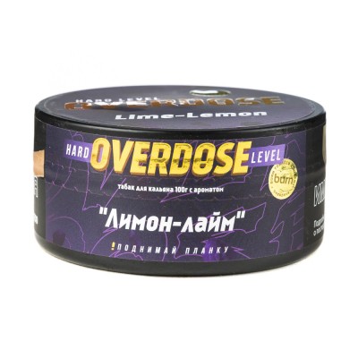 Табак Burn Overdose Lime Lemon (Лайм лимон) 100 г