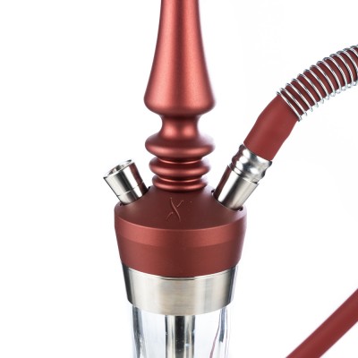 Кальян HOOB Mars Pro Mini Wine Red Stainless Steel