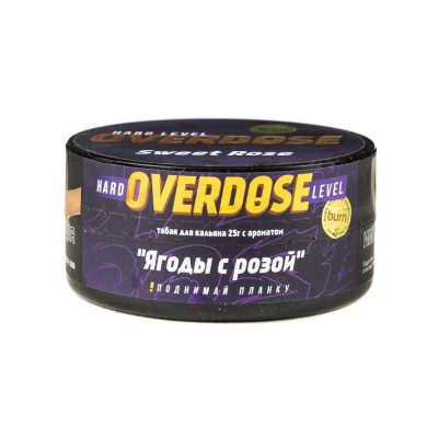 Табак Burn Overdose Sweet Rose (Виноград Ягоды Цветы) 25 г