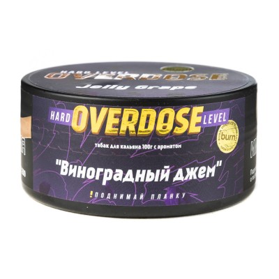 Табак Burn Overdose Jelly Grape (Виноградный Джем) 100 г