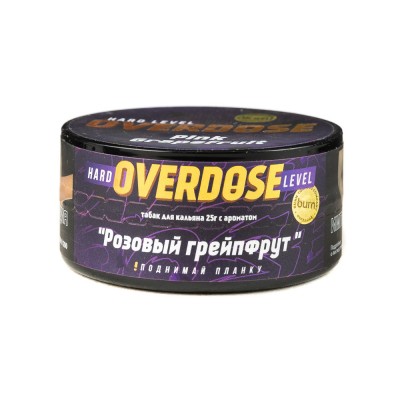 Табак Burn Overdose Pink Grapefruit (Розовый грейпфрут) 25 г