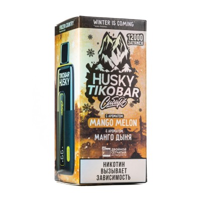 MK Одноразовая Электронная Сигарета TIKOBAR Husky Mango Melon (Манго Дыня) 12000 Затяжек