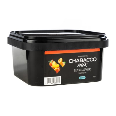 МК Кальянная смесь Chabacco Mix Medium Peach Apricot (Персик абрикос) 200 г