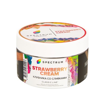 Табак Spectrum Strawberry Cream (Клубника со сливками) 200 г