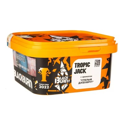 Табак Burn Black Tropic Jack (Спелый джекфрут) 200 г