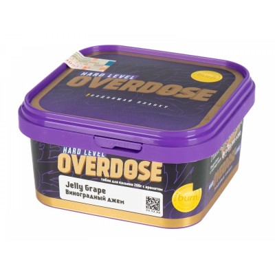 Табак Burn Overdose Jelly Grape (Виноградный Джем) 200 г