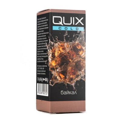 МК Жидкость QUIX Cold Байкал 0% 28 мл PG 50 | VG 50