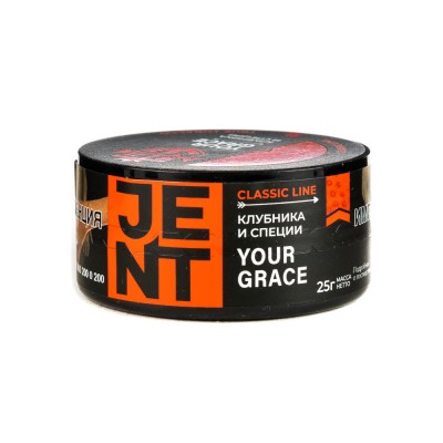 Табак JENT Classic Line Your Grace (Клубника и специи) 25 г 