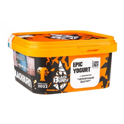 Табак Burn Black Epic Yogurt (Черничный Йогурт) 200 г