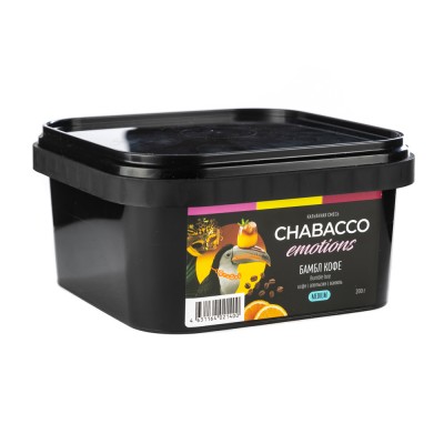 МК Кальянная смесь Chabacco Emotions Medium Бамбл Кофе (Кофе Апельсин Ваниль) 200 г