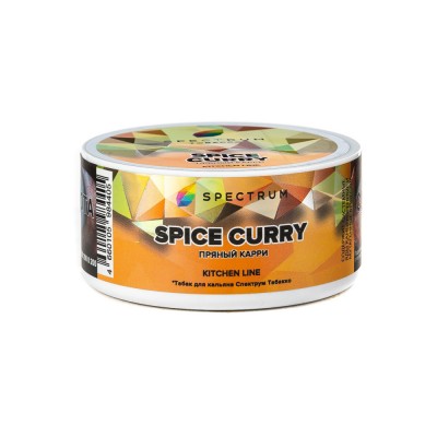 Табак Spectrum Kitchen Linee Spice Curry (Пряный Карри) 25 г