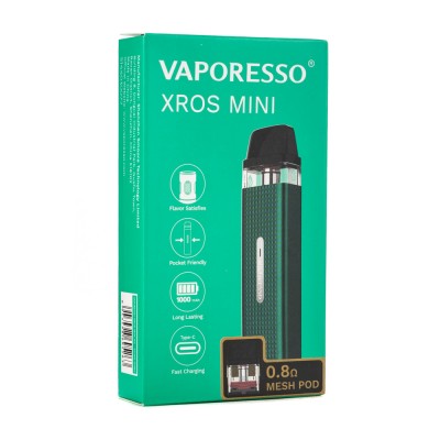 POD Система Vaporesso XROS Mini Kit 1000mAh Forest Green