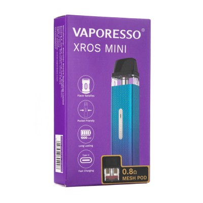 POD Система Vaporesso XROS Mini Kit 1000mAh Grape Purple