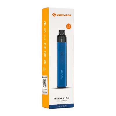 Pod система Geek Vape Wenax K1 SE Pacific Blue 600 mAh