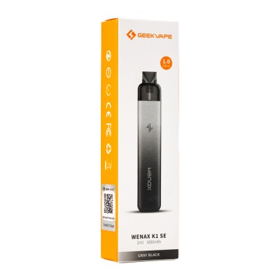 Pod система Geek Vape Wenax K1 SE Gray Black 600 mAh