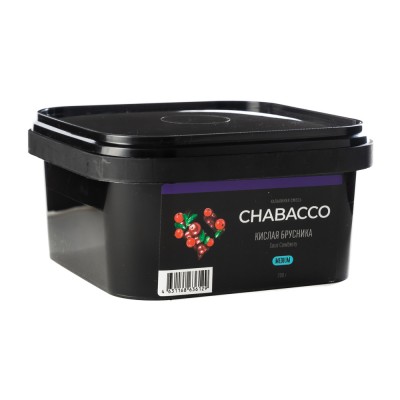 МК Кальянная смесь Chabacco Medium Sour Cowberry (Кислая брусника) 200 г