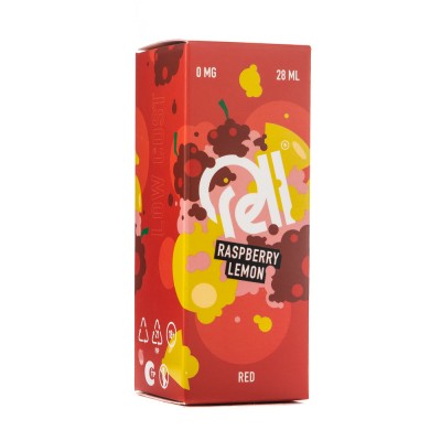 МК Жидкость Rell Low Cost Salt Raspberry Lemon (Малина и лимон) 0% 28 мл PG 50 | VG 50