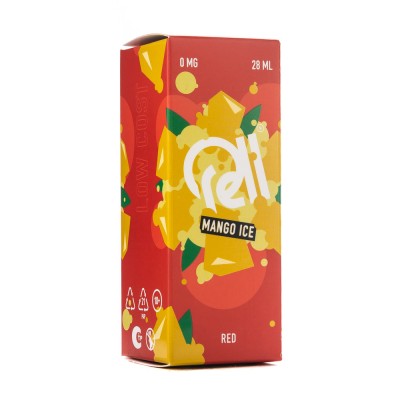 МК Жидкость Rell Low Cost Salt Mango Ice (С ароматом холодного тропического манго) 0% 28 мл PG 50 | VG 50