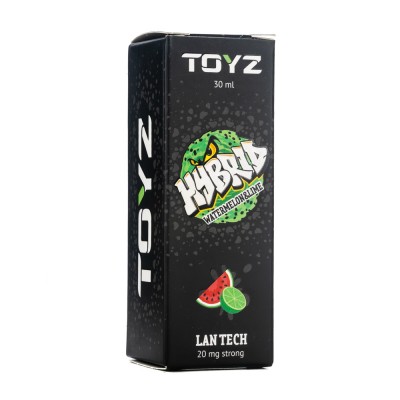 MK Жидкость Suprime Toyz Hybrid Watermelon Lime (Арбуз Лайм) Salt 2% strong 30 мл PG 50 | VG 50