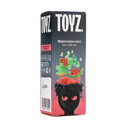 MK Жидкость Suprime Toyz Watermelon Mint (Мятный Арбуз) Salt 2% strong 30 мл PG 50 | VG 50