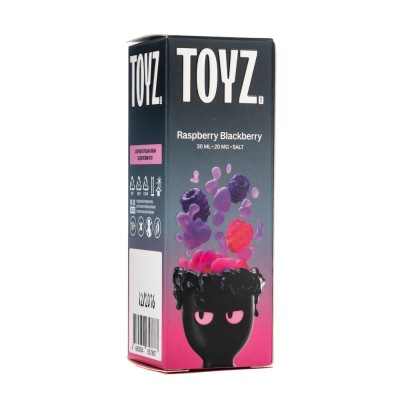 MK Жидкость Suprime Toyz Raspberry Blackberry (Малина ежевика) Salt 2% 30 мл PG 50 | VG 50