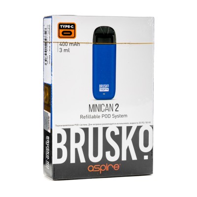 Pod система Brusko minican 2 400 mAh Синий