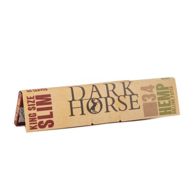 Бумага для самокруток DArkHorse King Size Slim Hemp 34 шт