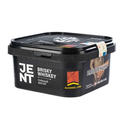 Табак JENT Alcohol Line Brisky Whiskey (Пряный Виски) 200 г