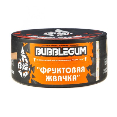 Табак Burn Black Bubble Gum (Фруктовая Жвачка) 100 г