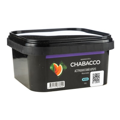 МК Кальянная смесь Chabacco Medium Watermelon (Астраханский Арбуз) 200 г