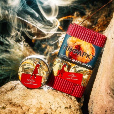 Табак Satyr Aroma Alpha Skazka (Сказочная Земляника) 25 г