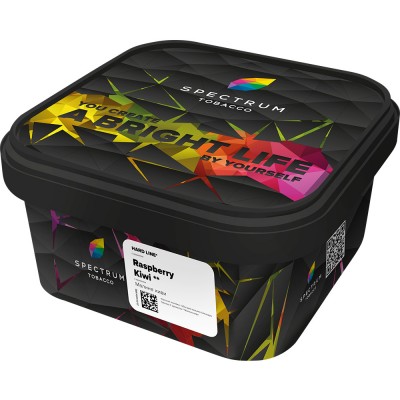 Табак Spectrum Hard Line Raspberry Kiwi (Малина Киви) 200 г