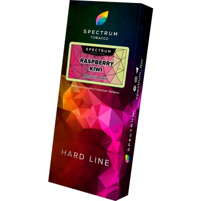 Табак Spectrum Hard line Raspberry Kiwi (Малина Киви) 100 г