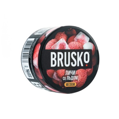 МК Кальянная смесь Brusko Strong Личи со льдом 50 г