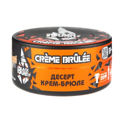 Табак Burn Black Creme Brule (Десерт крем брюле) 100 г