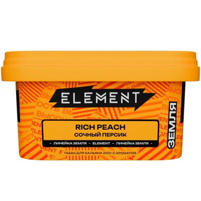 Табак Element (Земля) Rich Peach (Сочный Персик) 200 г