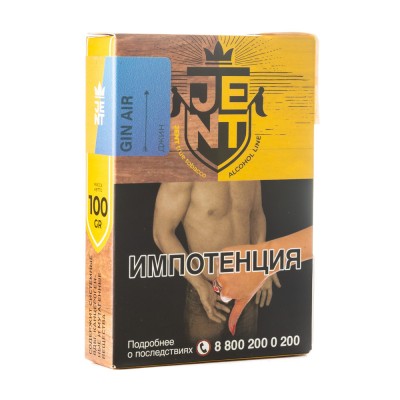 Табак JENT Alcohol Line Gin Air (Джин) 100 г