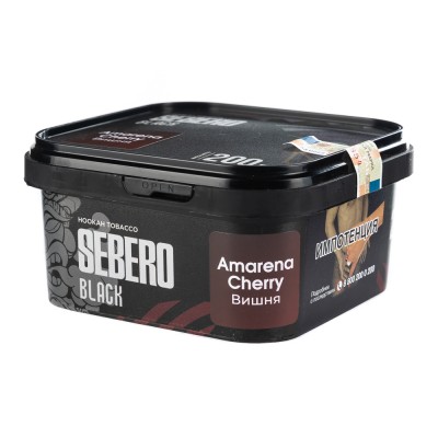 Табак Sebero Black Amarena Cherry (Вишня) 200 г