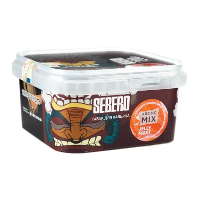 Табак Sebero Arctic Mix Jelly Fruit (Грейпфрут БаблГам Клубника Апельсин Арктик) 200 г