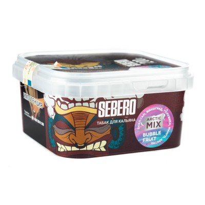 Табак Sebero Arctic Mix Bubble Fruit (Бабл-Гам Виноград Голубика Манго Арктик) 200 г