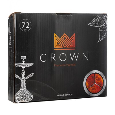 Уголь Crown 72шт Kalaud